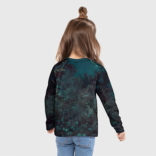 Детский лонгслив Kingdom Come Deliverance 2 котенок рыцарь / 3D-принт – фото 6