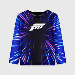 Лонгслив детский Forza Horizon neon energy, цвет: 3D-принт