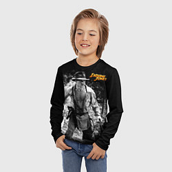 Лонгслив детский Indiana Jones, цвет: 3D-принт — фото 2