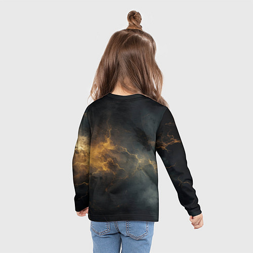 Детский лонгслив Stronghold сrusader гроза крестоносцев / 3D-принт – фото 6