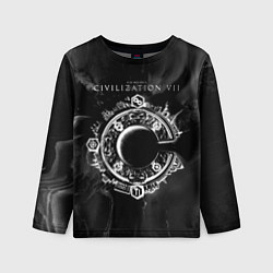 Лонгслив детский Civilization VII, цвет: 3D-принт