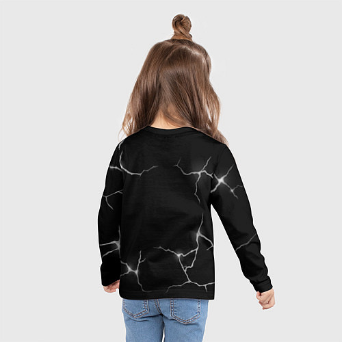 Детский лонгслив The split / 3D-принт – фото 6