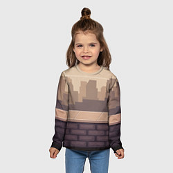 Лонгслив детский Смотровая площадка, цвет: 3D-принт — фото 2