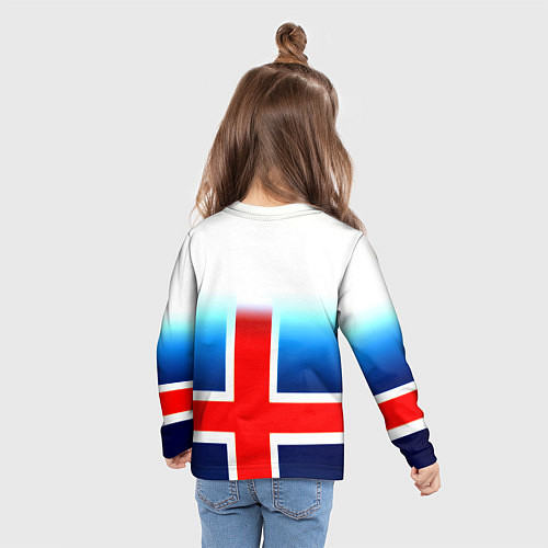 Детский лонгслив Liverpool Англия / 3D-принт – фото 6