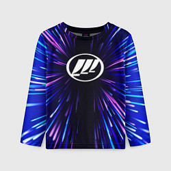 Лонгслив детский Lifan neon energy, цвет: 3D-принт