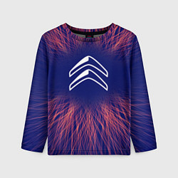 Лонгслив детский Citroen red energy, цвет: 3D-принт