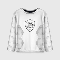 Лонгслив детский Roma white poly, цвет: 3D-принт