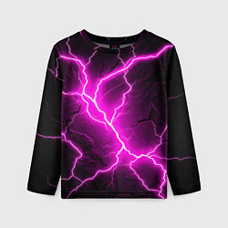 Лонгслив детский The color is pink and black, цвет: 3D-принт