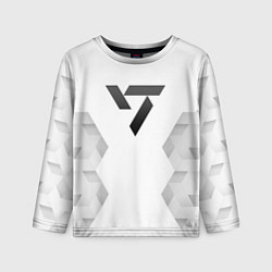 Лонгслив детский Seventeen white poly, цвет: 3D-принт