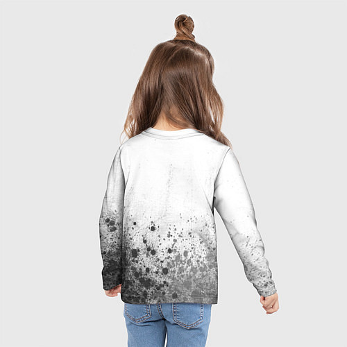 Детский лонгслив Stumble Guys - white gradient посередине / 3D-принт – фото 6