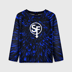 Детский лонгслив Sally Face blue energy