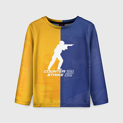 Лонгслив детский Cs 2, цвет: 3D-принт