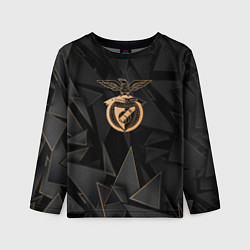 Детский лонгслив Benfica golden poly