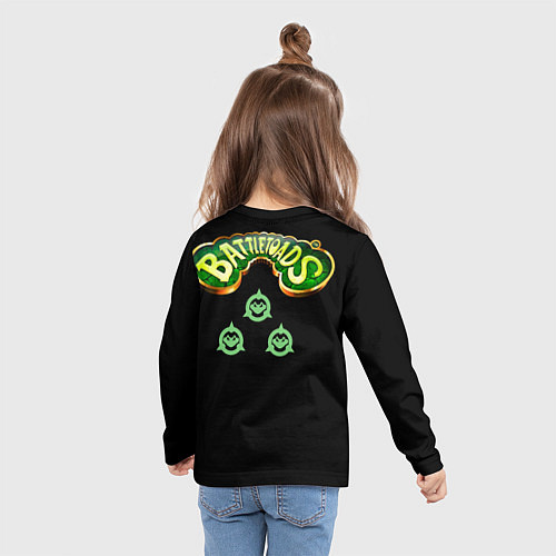 Детский лонгслив Battletoads trio / 3D-принт – фото 6