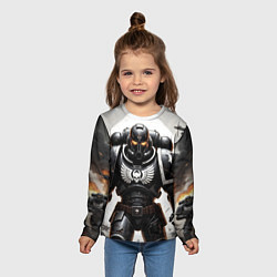 Лонгслив детский Warhammer 40k космодесант, цвет: 3D-принт — фото 2