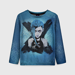 Лонгслив детский Джинкс, цвет: 3D-принт