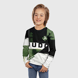 Лонгслив детский Время дзюдо, цвет: 3D-принт — фото 2
