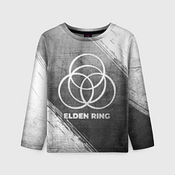 Лонгслив детский Elden Ring - grey gradient, цвет: 3D-принт
