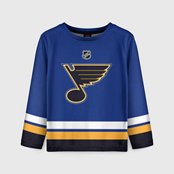 Лонгслив детский St Louis Blues - NHL team, цвет: 3D-принт