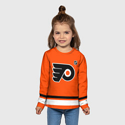 Лонгслив детский Philadelphia Flyers - NHL team, цвет: 3D-принт — фото 2