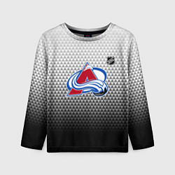 Лонгслив детский Колорадо Эвеланш - черный градиент, цвет: 3D-принт