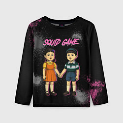 Лонгслив детский Squid game 3 season, цвет: 3D-принт