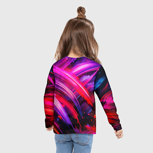 Детский лонгслив Bones в наушниках / 3D-принт – фото 6