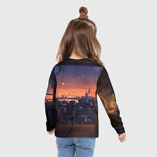 Детский лонгслив Bones в аниме / 3D-принт – фото 6