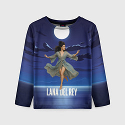 Детский лонгслив Lana Del Rey танцует под луной