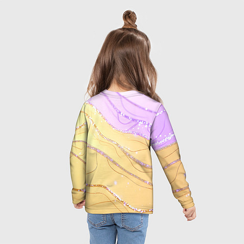 Детский лонгслив Lana Del Rey танцует / 3D-принт – фото 6