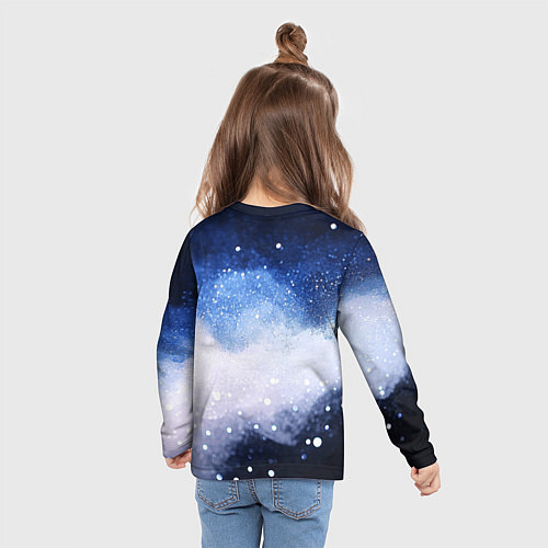 Детский лонгслив Lana Del Rey танцует / 3D-принт – фото 6