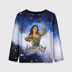 Лонгслив детский Lana Del Rey танцует, цвет: 3D-принт