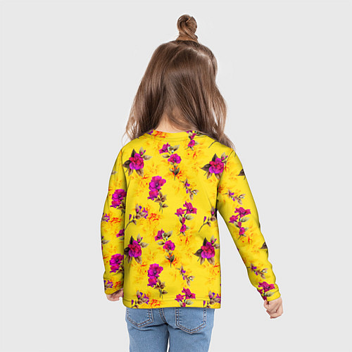 Детский лонгслив Lana Del Rey образ куклы / 3D-принт – фото 6