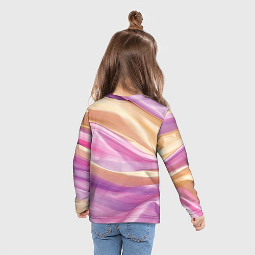 Детский лонгслив Lana Del Rey поет в микрофон / 3D-принт – фото 6