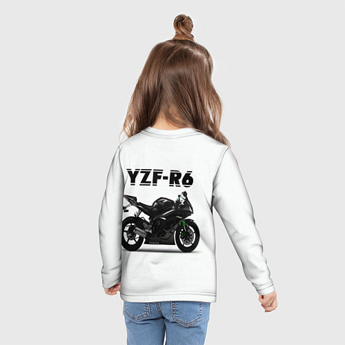 Детский лонгслив Sports bikes / 3D-принт – фото 6