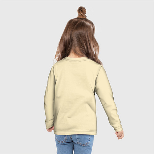 Детский лонгслив Включи мозги / 3D-принт – фото 6