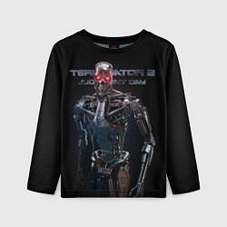 Лонгслив детский T-800, цвет: 3D-принт