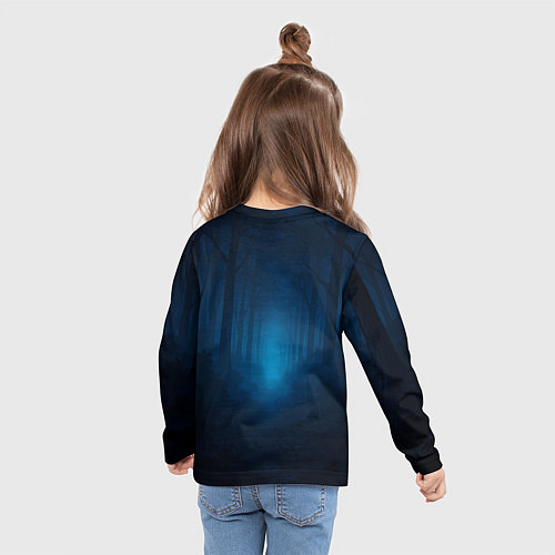 Детский лонгслив Сиратори Айра школьница / 3D-принт – фото 6