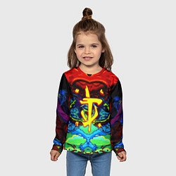 Лонгслив детский Doom hyper monster, цвет: 3D-принт — фото 2