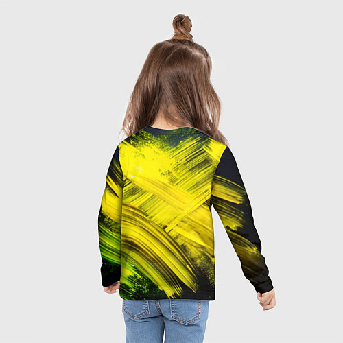 Детский лонгслив Кастрюля - главный на кухне / 3D-принт – фото 6