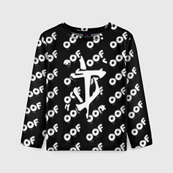 Лонгслив детский Doom off black, цвет: 3D-принт