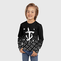 Лонгслив детский Doom ninja, цвет: 3D-принт — фото 2