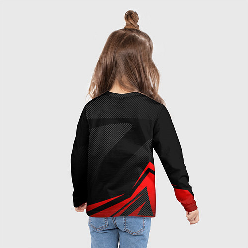 Детский лонгслив Umbrella - спорт / 3D-принт – фото 6