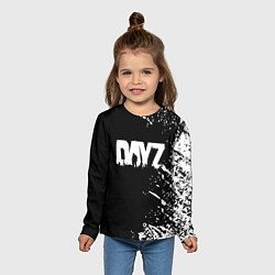 Лонгслив детский Dayz брызги красок, цвет: 3D-принт — фото 2