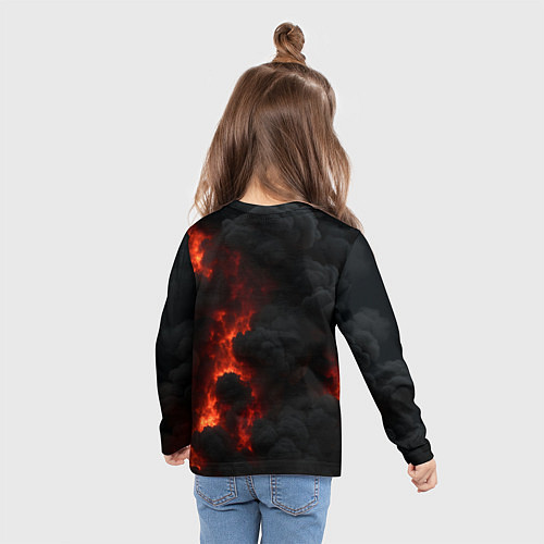 Детский лонгслив Саня сказал - Саня сделал / 3D-принт – фото 6