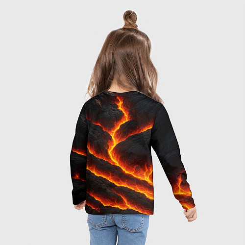 Детский лонгслив Саша не отступает - Саша атакует / 3D-принт – фото 6