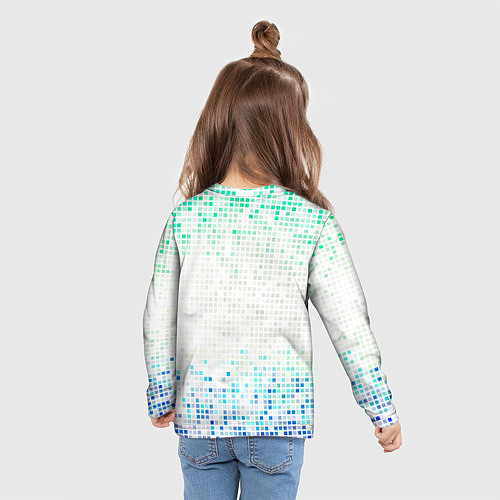 Детский лонгслив Саня как танк - прет на пролом / 3D-принт – фото 6