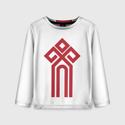 Лонгслив детский Чур - Славянская Русь, цвет: 3D-принт