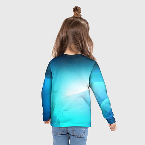 Детский лонгслив Саша - сам себе король / 3D-принт – фото 6