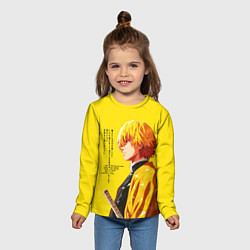 Лонгслив детский Зенитсу Агатсума КРД, цвет: 3D-принт — фото 2